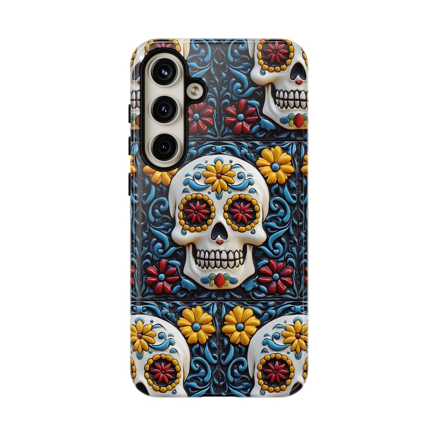 Tough Cases Day of the Dead Dia de Los Muertos Sugar Skull 0009