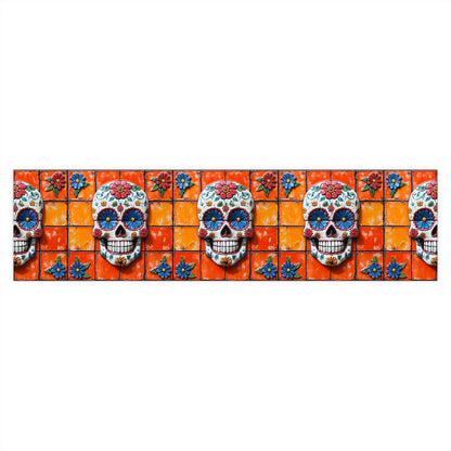 Sugar Skull Bumper Stickers 008, Day of the Dead Dia de Los Muertos, Halloween Decor - Car Decals, Laptop Stickers