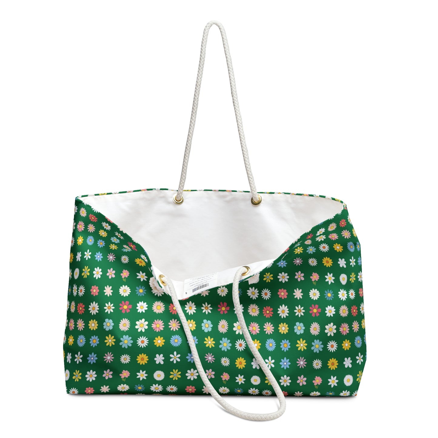 Weekender Bag - Daisys - Green