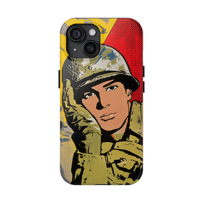 Tough Phone Cases Pop Art Modern Edge Soldier 03