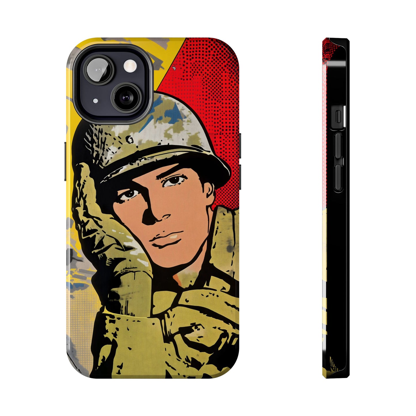 Tough Phone Cases Pop Art Modern Edge Soldier 03