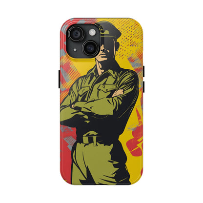 Tough Phone Cases Pop Art Modern Edge Soldier 01