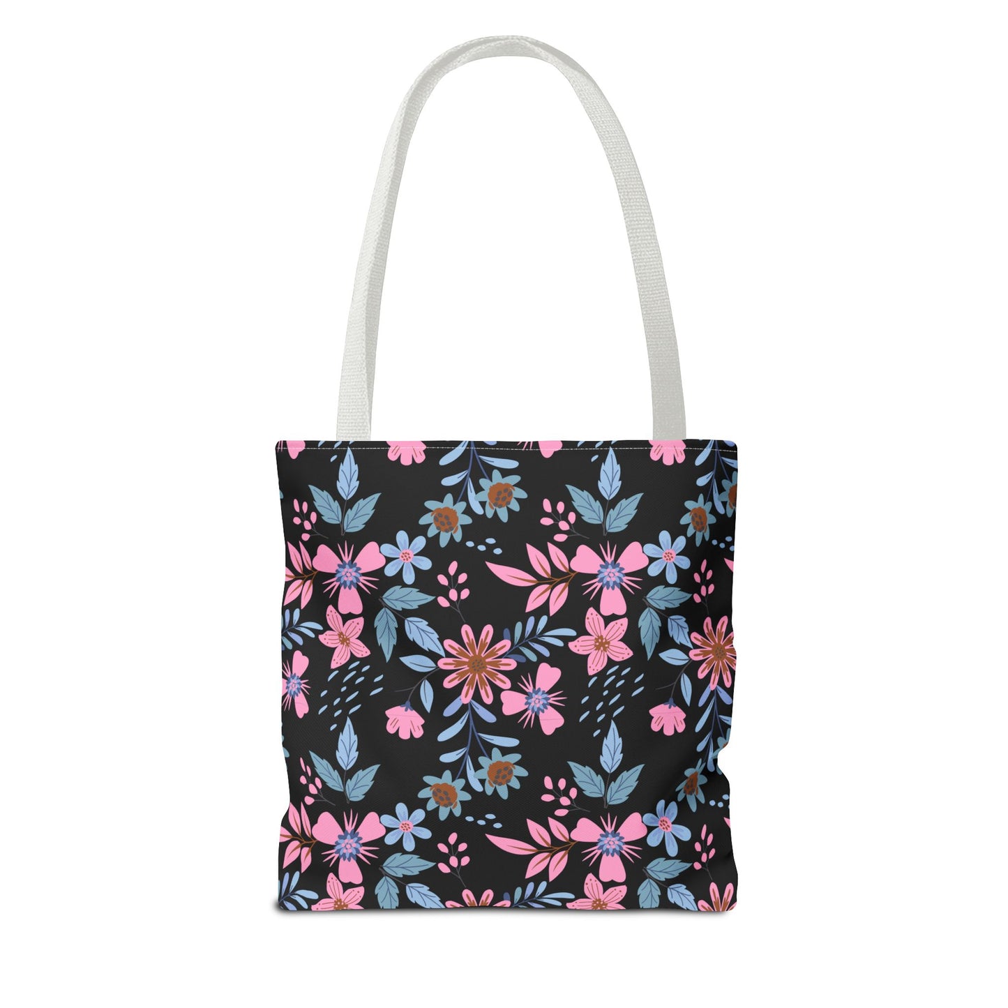 Tote Bag - Floral - Black