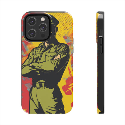 Tough Phone Cases Pop Art Modern Edge Soldier 01