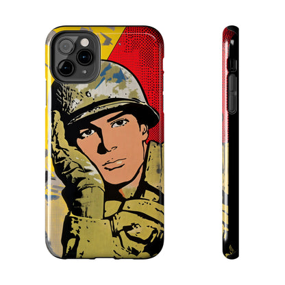 Tough Phone Cases Pop Art Modern Edge Soldier 03