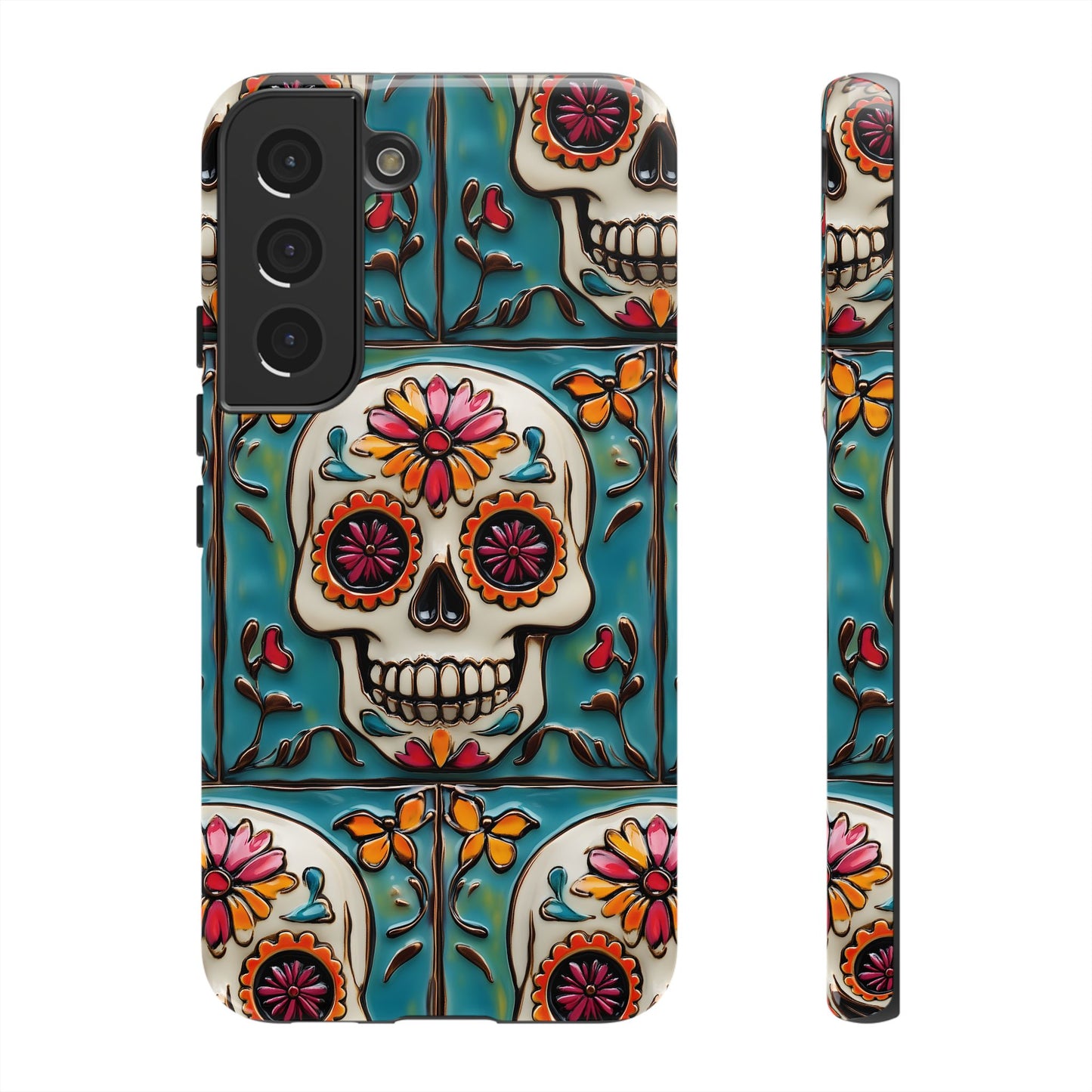 Tough Cases Day of the Dead Dia de Los Muertos Sugar Skull 0010