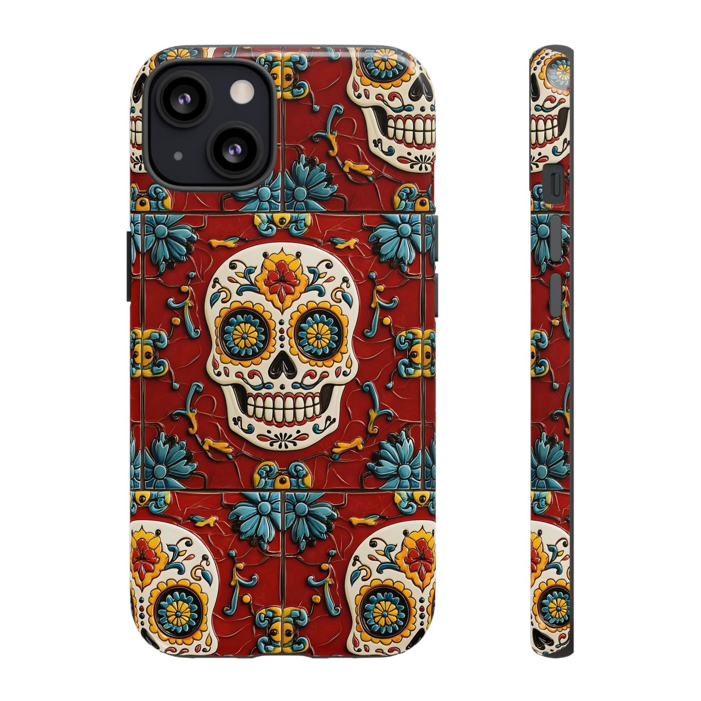 Tough Cases Day of the Dead Dia de Los Muertos Sugar Skull 0016