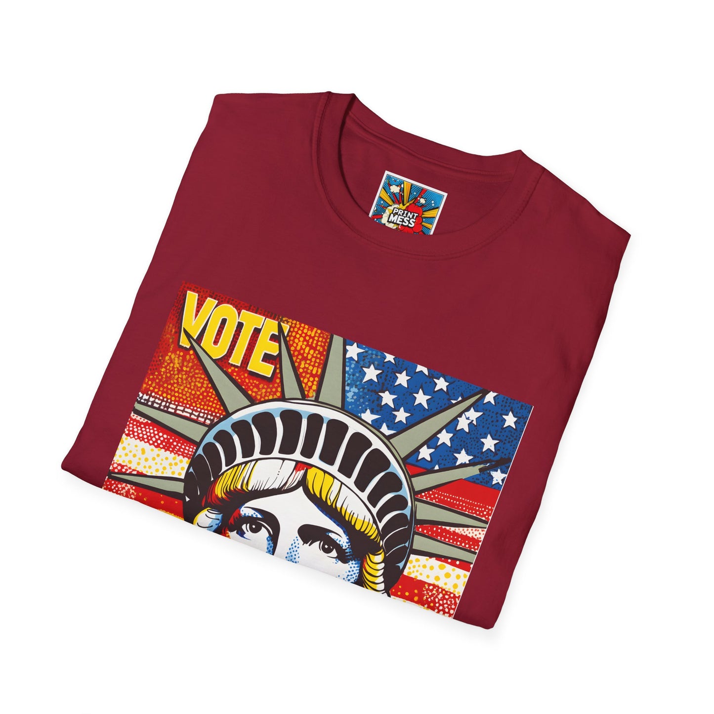 Unisex Softstyle VOTE 2024 2 2024 election shirts