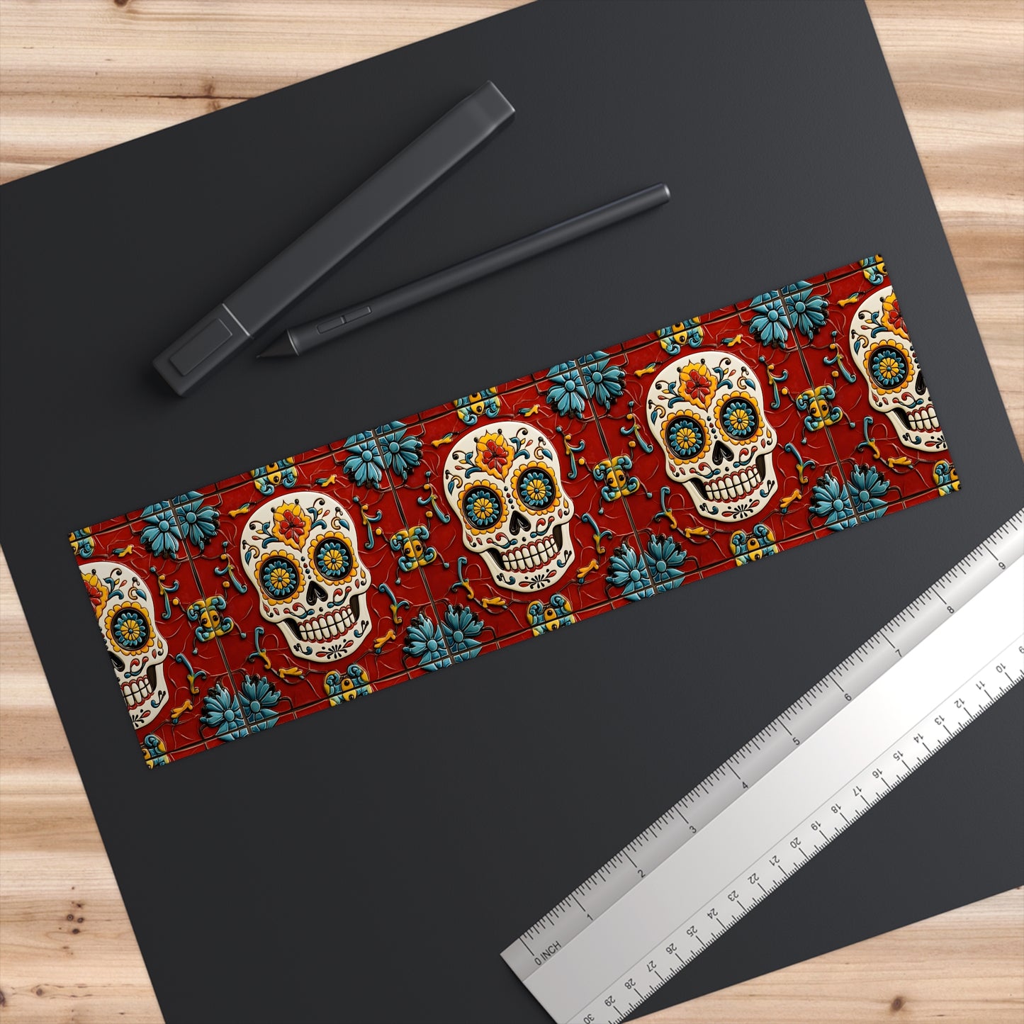 Sugar Skull Bumper Stickers 016 Day of the Dead Dia de Los Muertos, Halloween Decor - Car Decals, Laptop Stickers