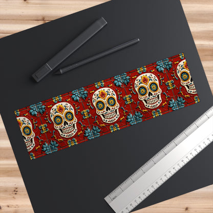 Sugar Skull Bumper Stickers 016 Day of the Dead Dia de Los Muertos, Halloween Decor - Car Decals, Laptop Stickers