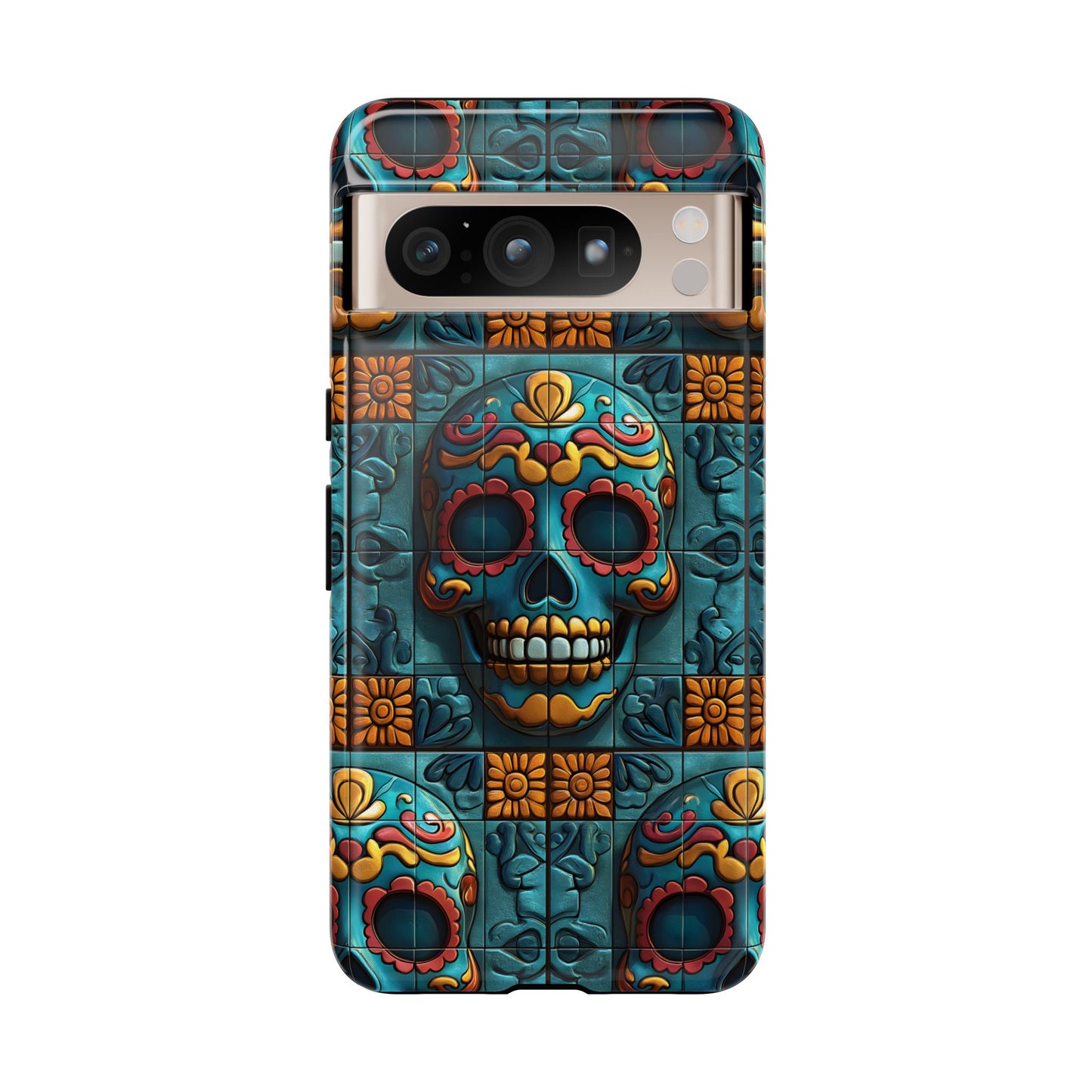 Tough Cases Day of the Dead Dia de Los Muertos Sugar Skull 0017