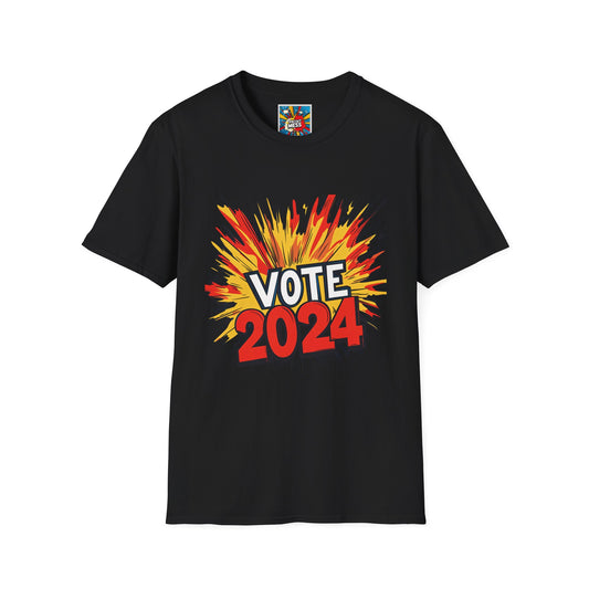 Unisex Softstyle VOTE 2024 11 2024 election shirts