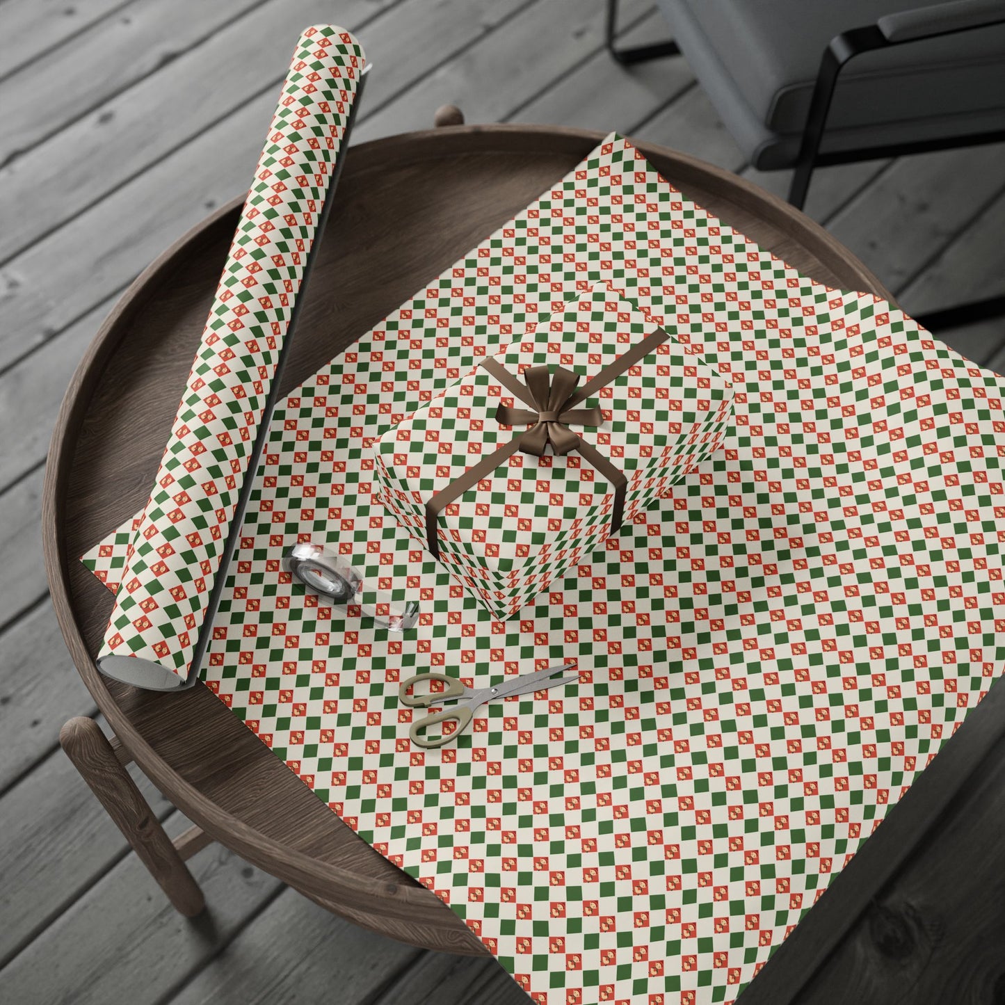 Wrapping Papers Christmas Elves Clog