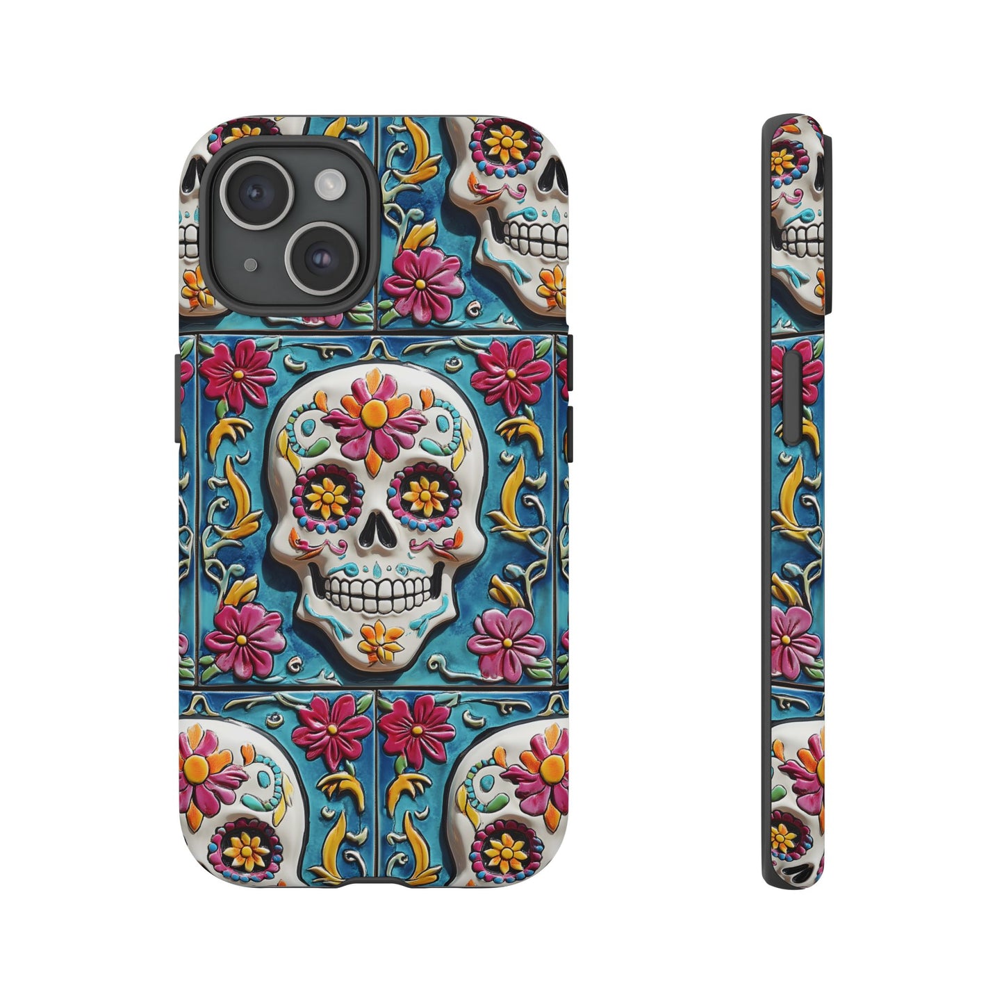 Tough Cases Day of the Dead Dia de Los Muertos Sugar Skull 0001