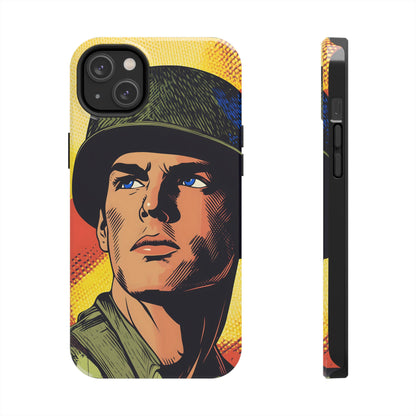 Tough Phone Cases Pop Art Modern Edge Soldier 04