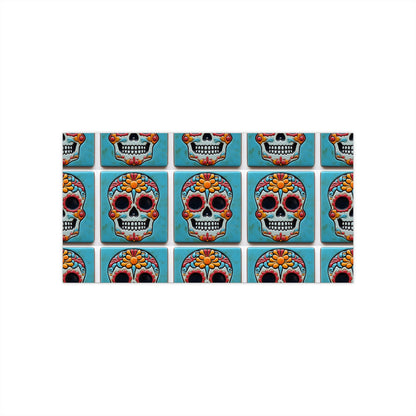 Sugar Skull Bumper Stickers 013, Day of the Dead Dia de Los Muertos, Halloween Decor - Car Decals, Laptop Stickers