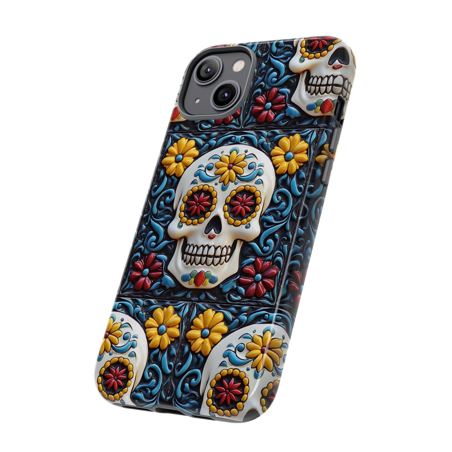 Tough Cases Day of the Dead Dia de Los Muertos Sugar Skull 0009