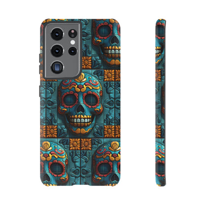 Tough Cases Day of the Dead Dia de Los Muertos Sugar Skull 0017