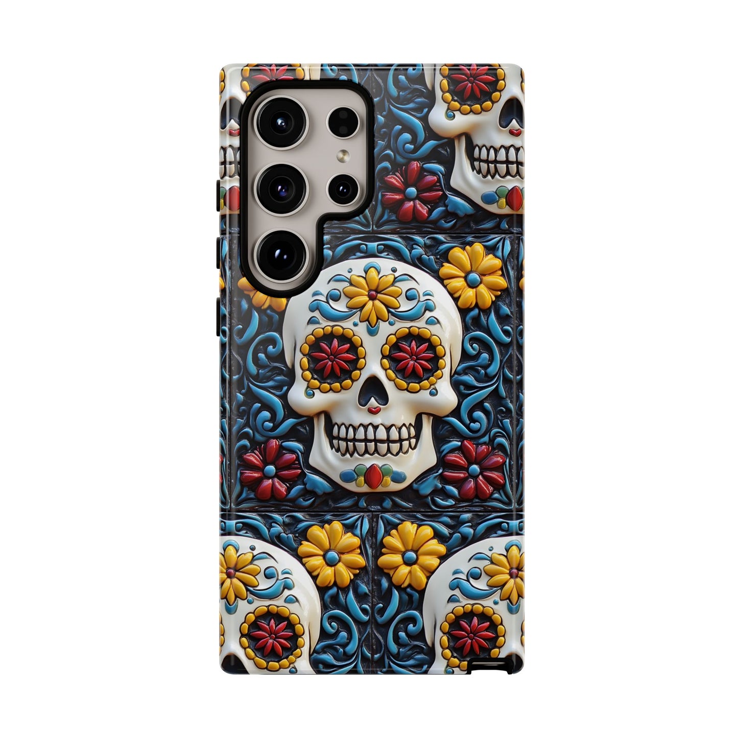 Tough Cases Day of the Dead Dia de Los Muertos Sugar Skull 0009