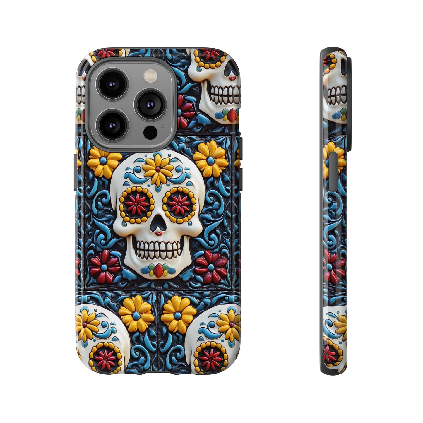 Tough Cases Day of the Dead Dia de Los Muertos Sugar Skull 0009