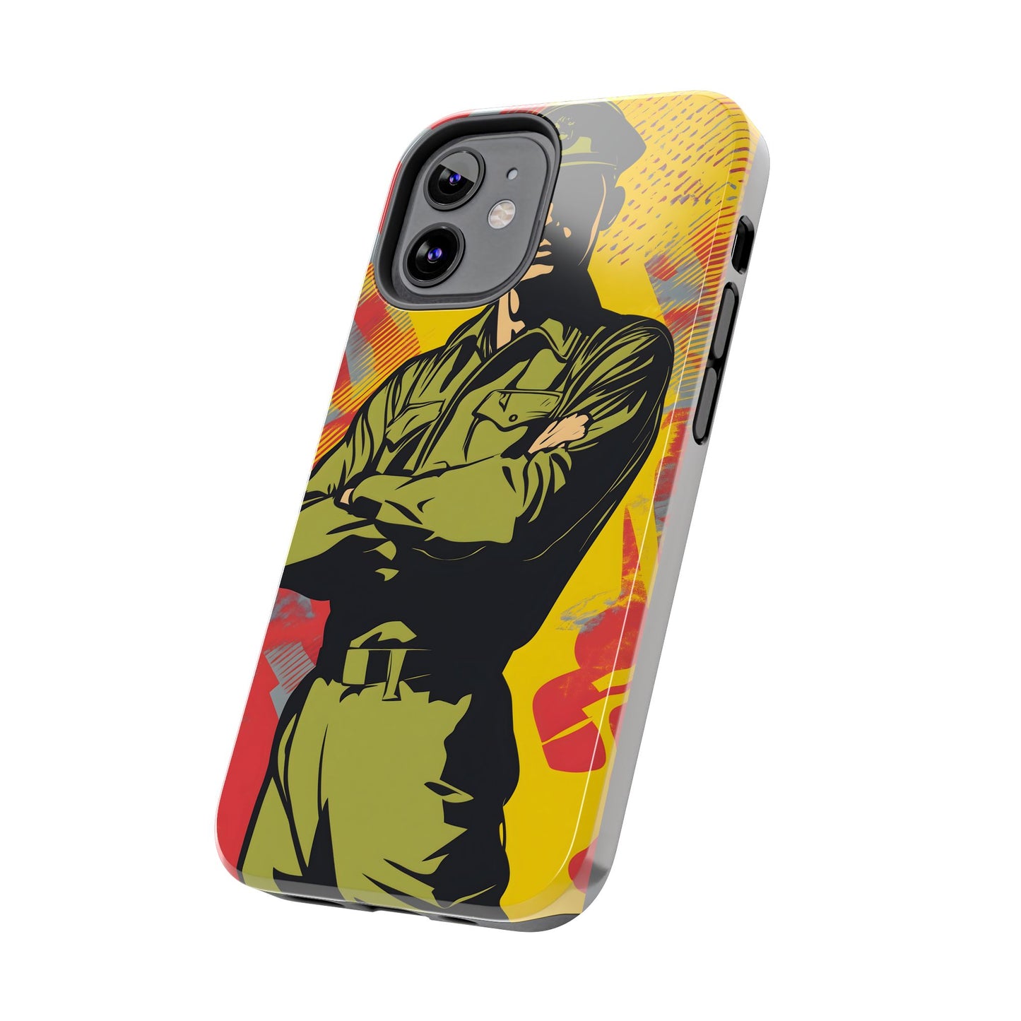 Tough Phone Cases Pop Art Modern Edge Soldier 01