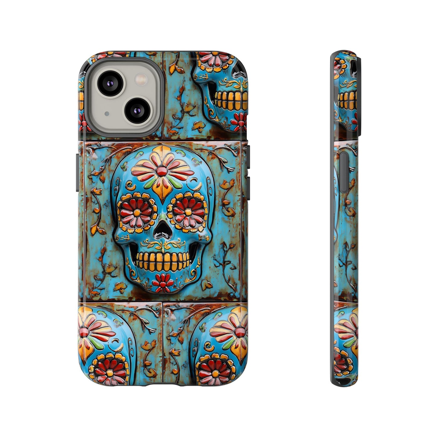 Tough Cases Day of the Dead Dia de Los Muertos Sugar Skull 0019