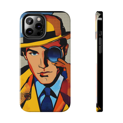 Tough Phone Cases Pop Art Modern Edge Guy Noir 03