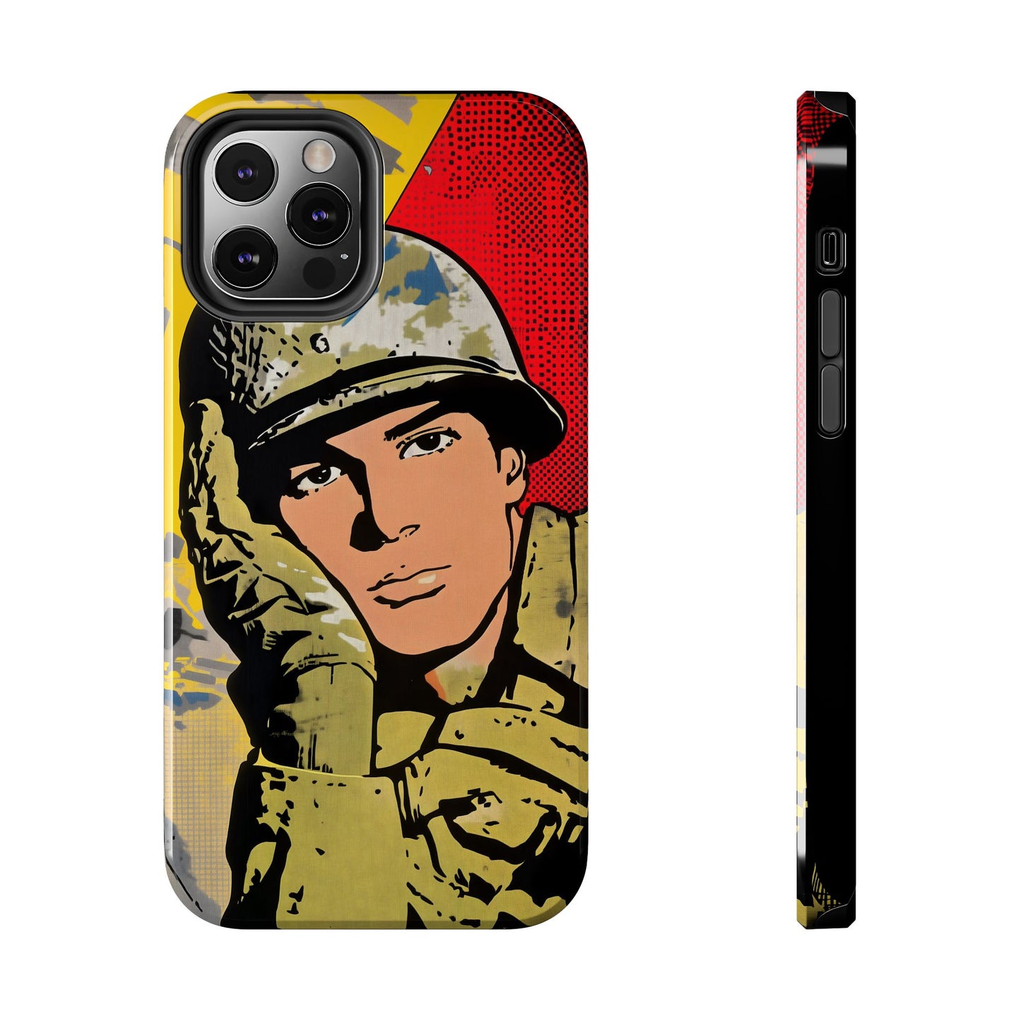 Tough Phone Cases Pop Art Modern Edge Soldier 03