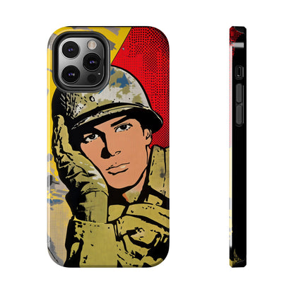 Tough Phone Cases Pop Art Modern Edge Soldier 03