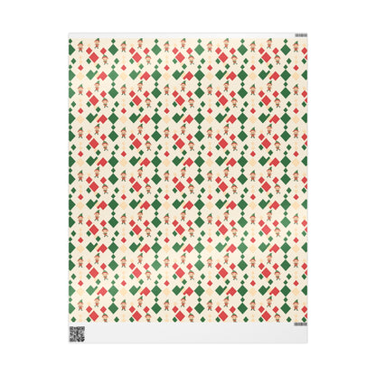 Wrapping Papers Christmas Elves Dance