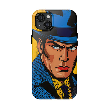 Tough Phone Cases Pop Art Modern Edge Guy Noir 02