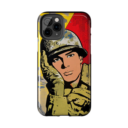 Tough Phone Cases Pop Art Modern Edge Soldier 03