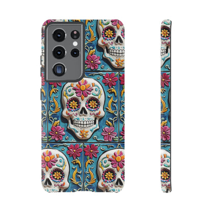 Tough Cases Day of the Dead Dia de Los Muertos Sugar Skull 0001