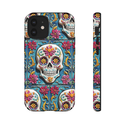 Tough Cases Day of the Dead Dia de Los Muertos Sugar Skull 0001