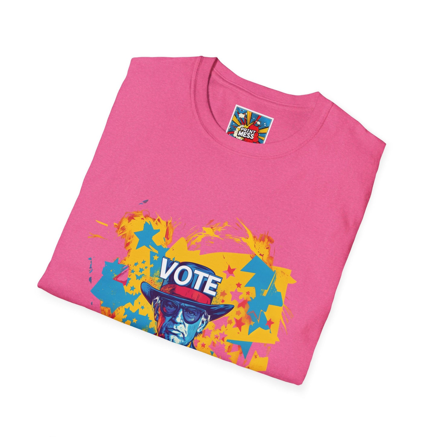 Unisex Softstyle VOTE 2024 7 2024 election shirts