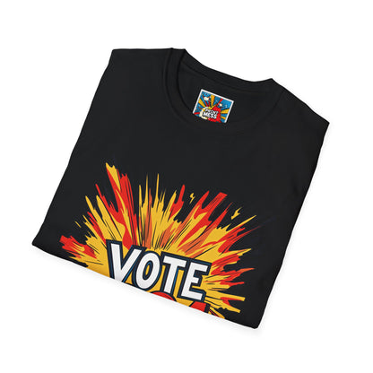 Unisex Softstyle VOTE 2024 11 2024 election shirts