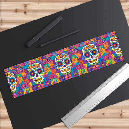 Sugar Skull Bumper Stickers 023 Day of the Dead Dia de Los Muertos, Halloween Decor - Car Decals, Laptop Stickers