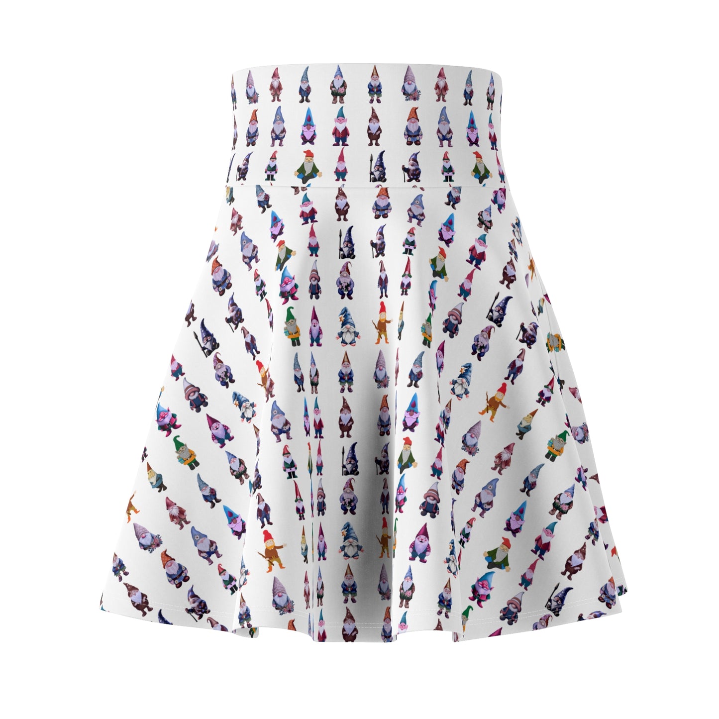 White-Gnome - Women's Skater Skirt