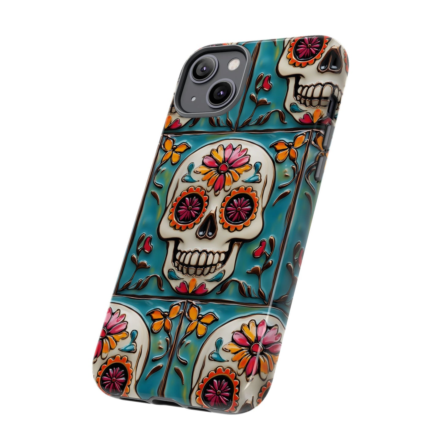 Tough Cases Day of the Dead Dia de Los Muertos Sugar Skull 0010