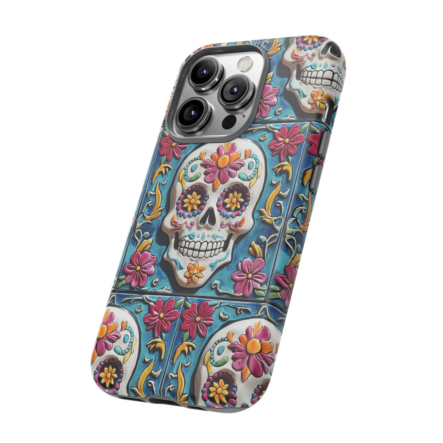 Tough Cases Day of the Dead Dia de Los Muertos Sugar Skull 0001