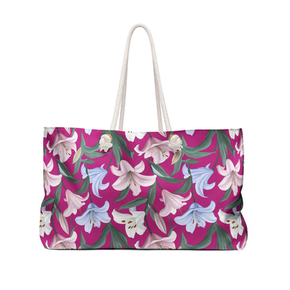 Weekender Bag - Flower Floret - Pink