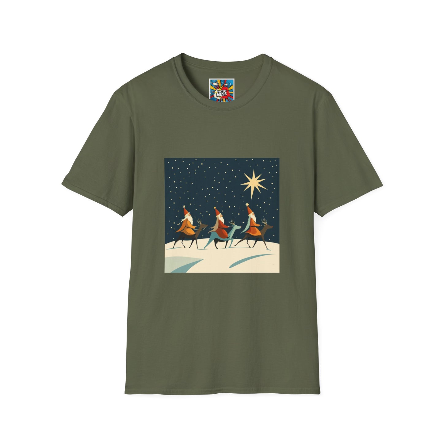 Unisex Soft Style Three Wise Gnomes 008