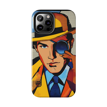 Tough Phone Cases Pop Art Modern Edge Guy Noir 03