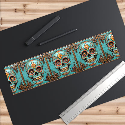 Sugar Skull Bumper Stickers 004, Day of the Dead Dia de Los Muertos, Halloween Decor - Car Decals, Laptop Stickers