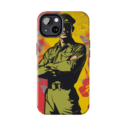 Tough Phone Cases Pop Art Modern Edge Soldier 01